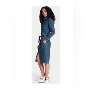 Rag & Bone Mia Midi Denim Dress